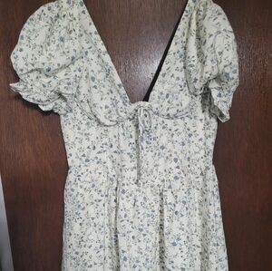 Cottagecore Floral Dress